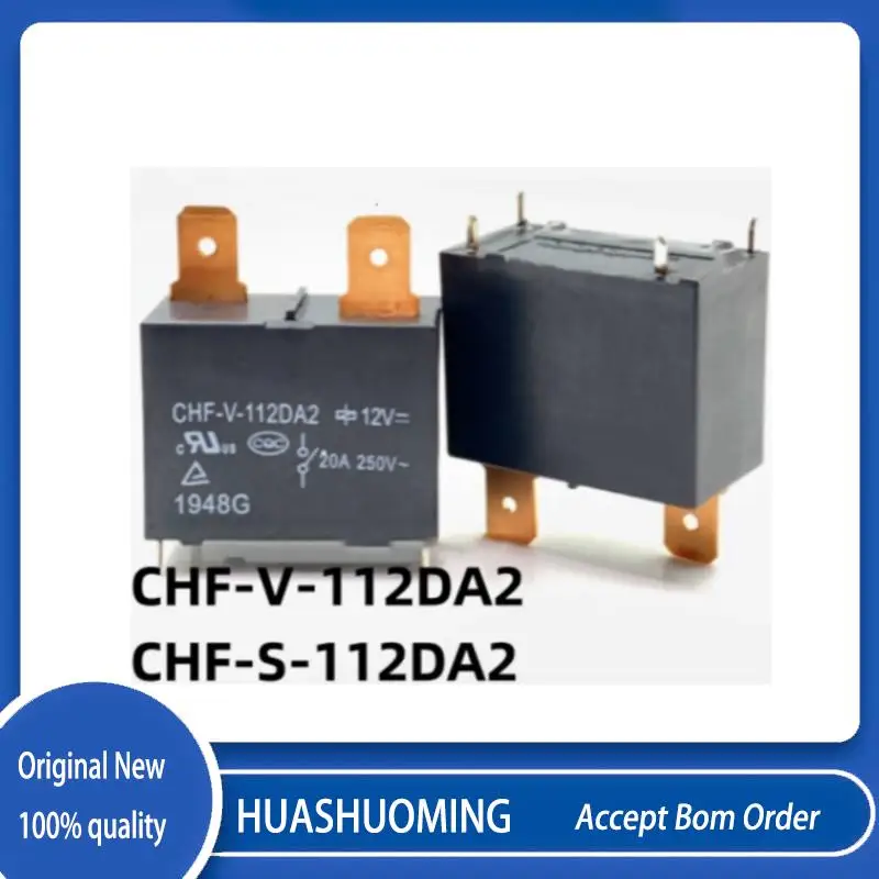 

NEW 10Pcs/LoT CHF-V-112DA2 12VDC CHF-V-112DA2-12VDC CHFV112DA2 CHF-S-112DA2 CHF-S CHF-V 12V 20A 25A 4PIN