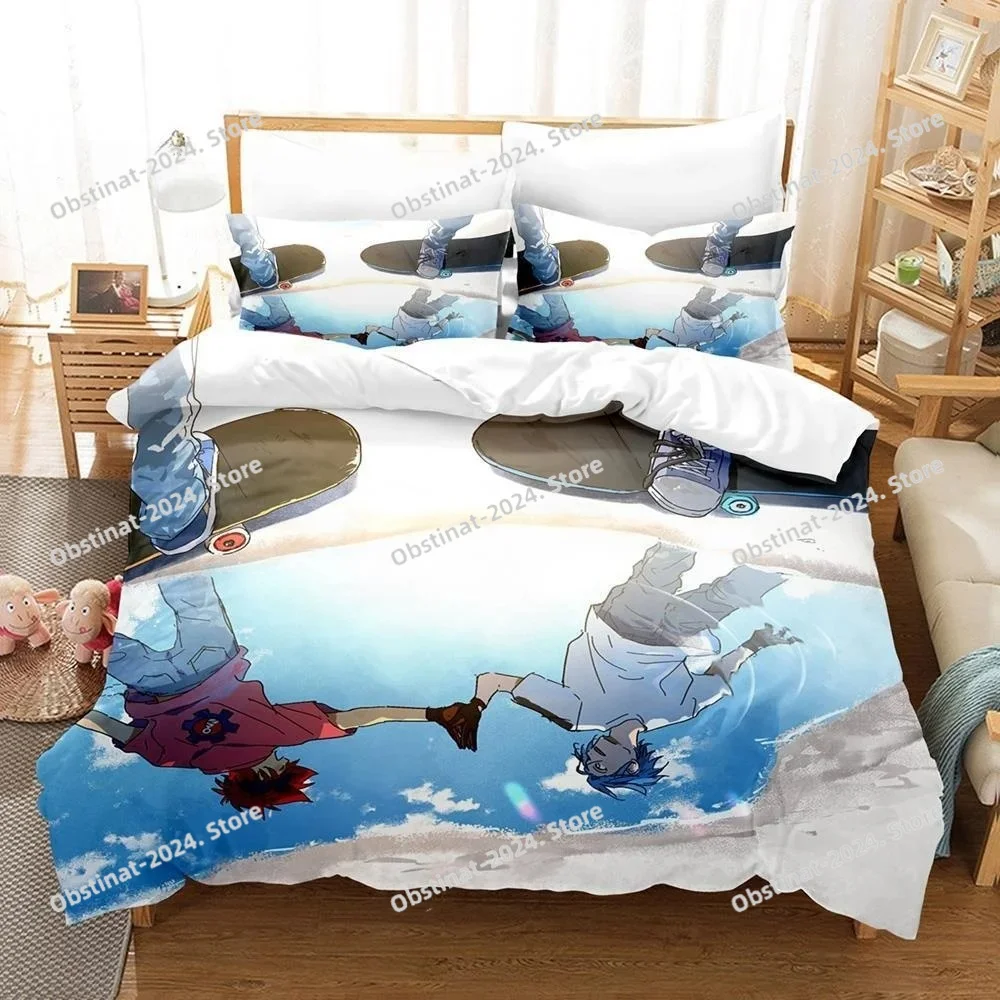 Fashion 3D Print Anime Sk8 The Infinity Bedding Set Single Twin Full Queen King Size Bed Set Adult Kid Bedroom Duvet Cover Sets