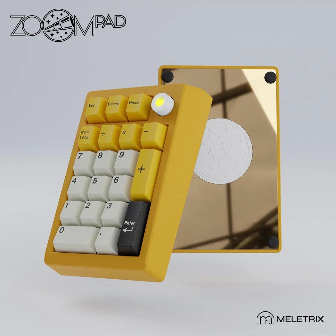 Imagem -06 - Zoom Pad Mini Teclado Mecânico Liga de Alumínio Botão Multi-função pc Numpad sem Fio Acessórios de Escritório Presentes