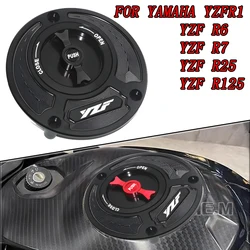 For Yamaha YZF YZFR1 YZFR3 YZFR6 YZFR7 YZFR25 YZFR125 YZF-R1 YZF-R3 YZF-R6 YZF-R7 YZF-R25 YZF-125 Motorcycle Fuel Tank Cap