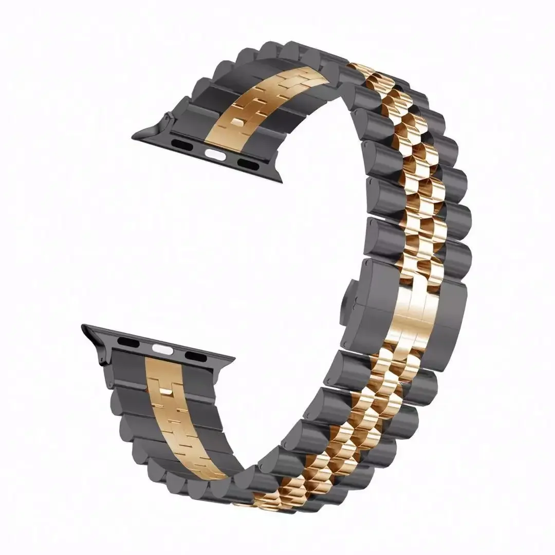 Stahlarmband für Apple Watch Ultra Band Ultra 49 mm 40 mm 44 mm Metall 38 mm 42 38 IWatch Serie 10 9 8 7 6 SE 5 4 45 mm 41 mm 46 mm