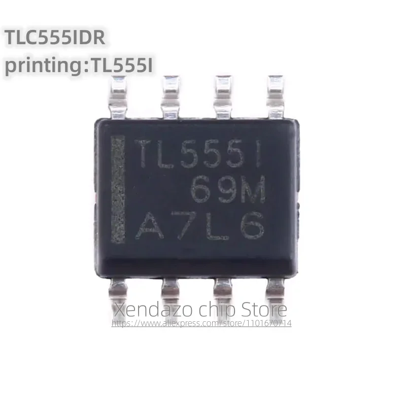 10pcs/lot TLC555IDR printing TL555I SOIC-8 package Original genuine Timer/oscillator (single channel) chip