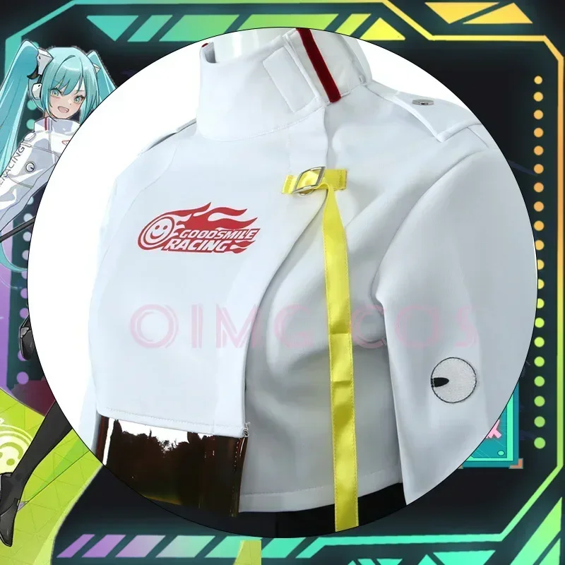 Mikuu 2022 Racing Miku Cosplay Costumes Anime Women Game