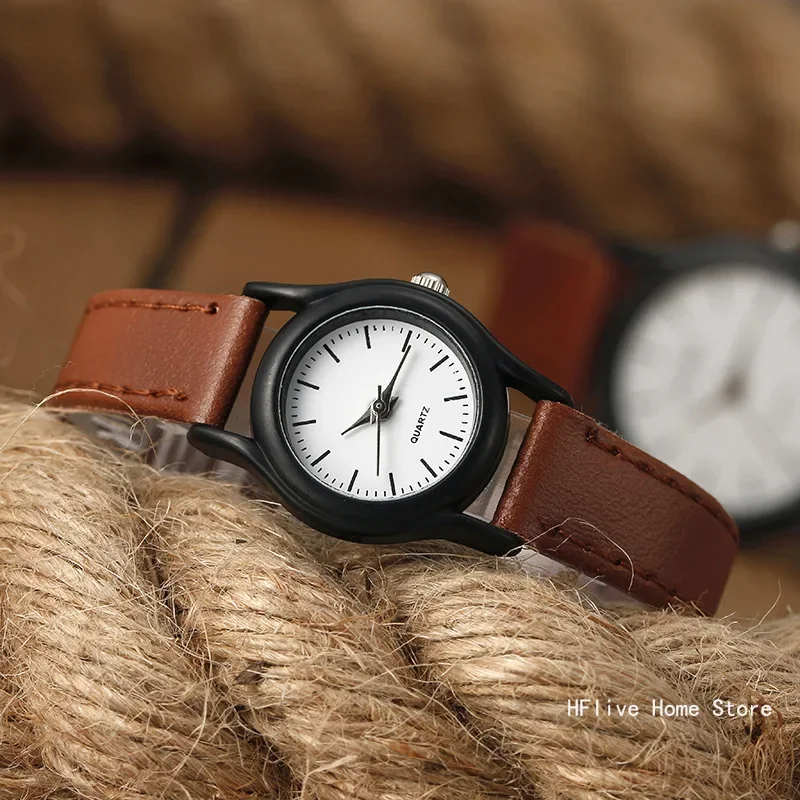 2025 Nieuwe koppels horloges lederen band minimalistische mode quartz horloges meerdere kleuren voor dierbaren cadeau relojes