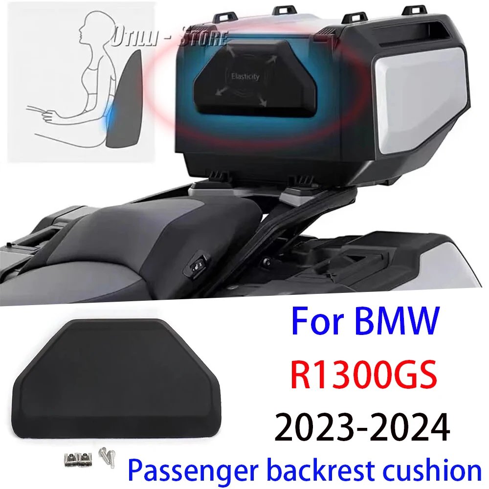 

For BMW R1300GS R 1300 GS r1300gs 2023 2024 Motorcycle Passenger Backrest Back Pad Shockproof Rear Top Case Box Luggage Cushion