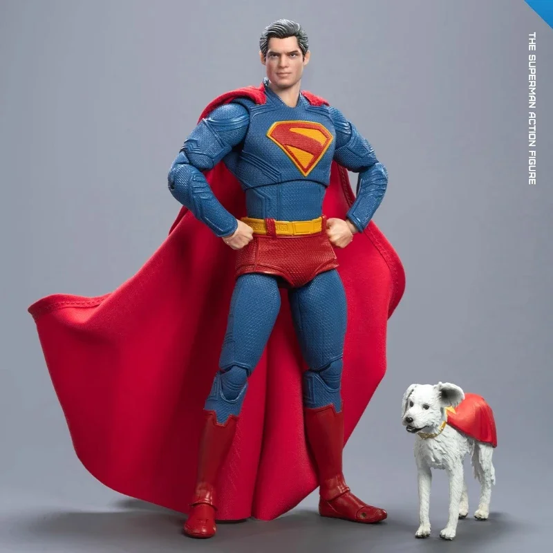 

FondJoy Action Figure 1/9 Scale 19cm DC Movie New Superman Action Figure Anime Figure Superhero Collection Model Boy Toy Gift