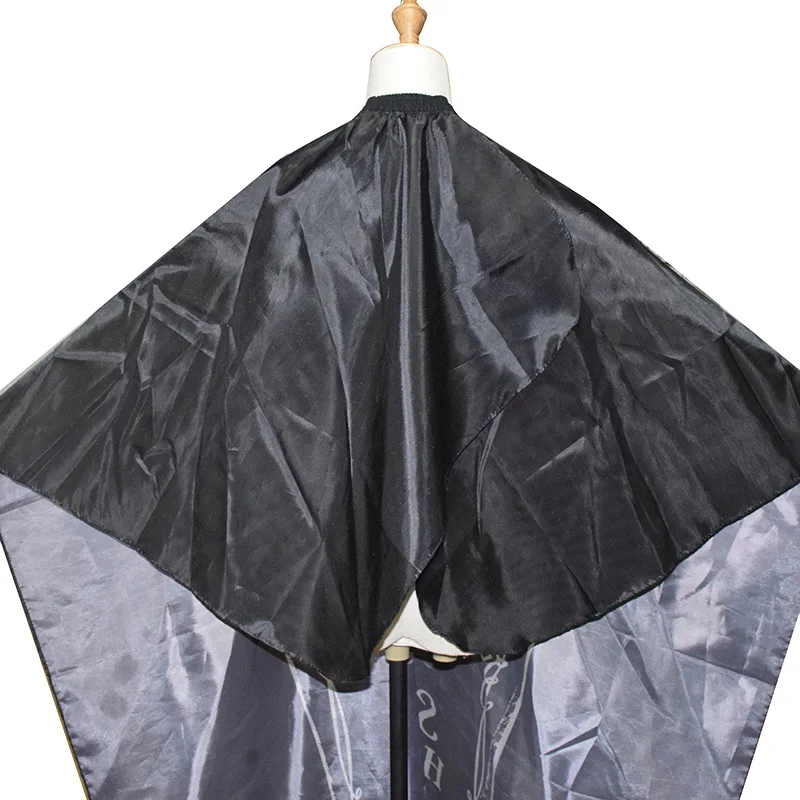 Retro Pattern Haircut Cloth Barber Polyester Apron Hairdressing Waterproof Cape Salon Antistatic Hairdresser Capes Styling Tools