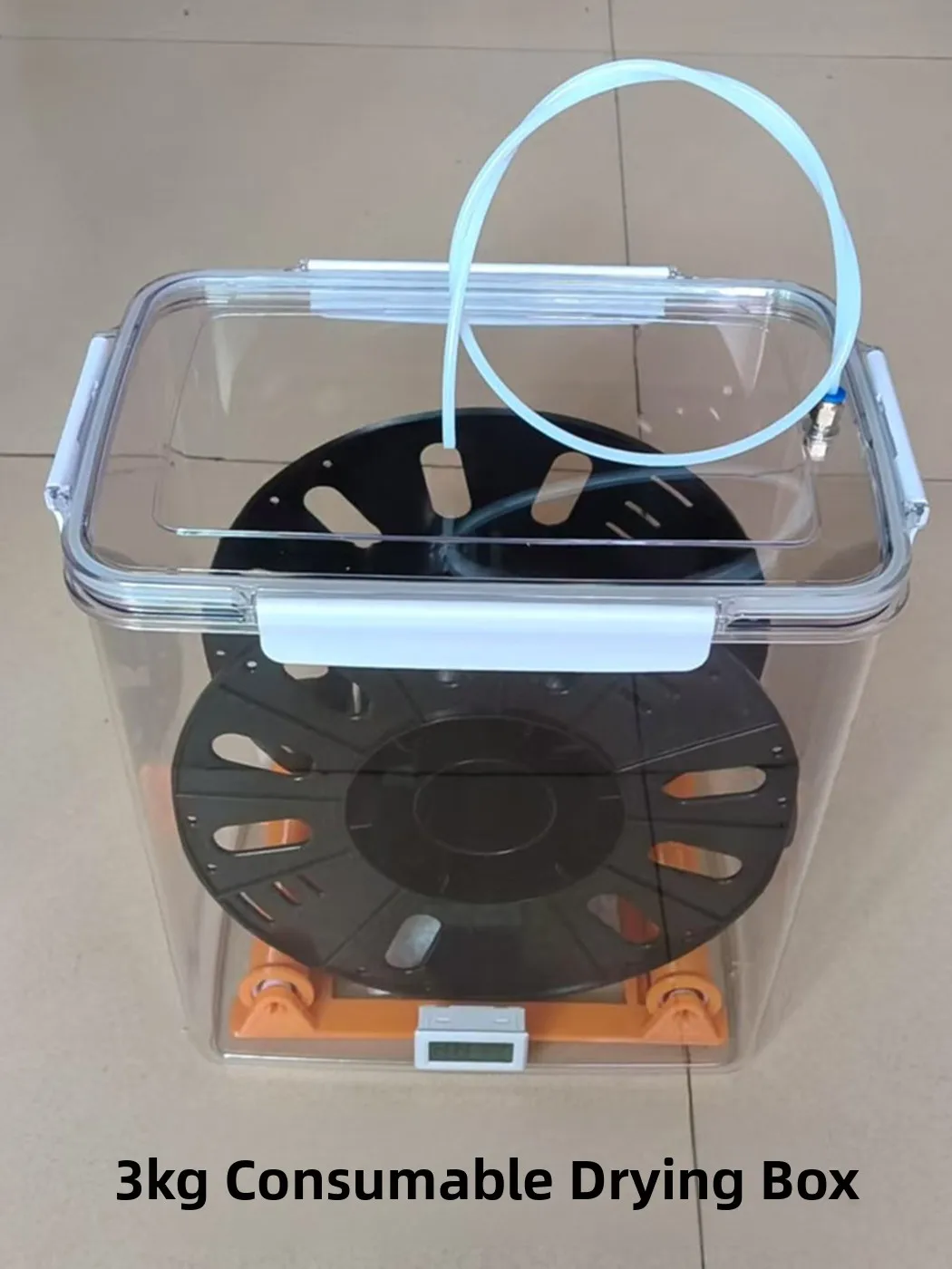 

Универсальный контейнер для сушки расходных материалов 3D-принтера, 3 кг, пылезащитный, креативный дизайн, из ПЭТ-материала, в форме книги