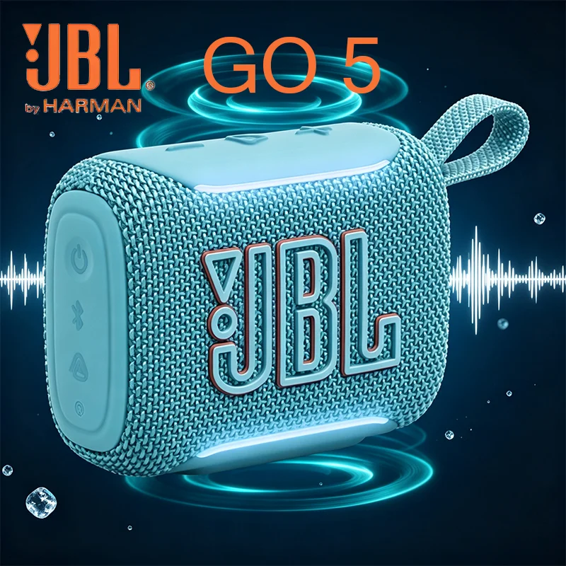 JBL GO5 Pocket Waterproof Wireless Speaker For Camping Sports Picnic Party