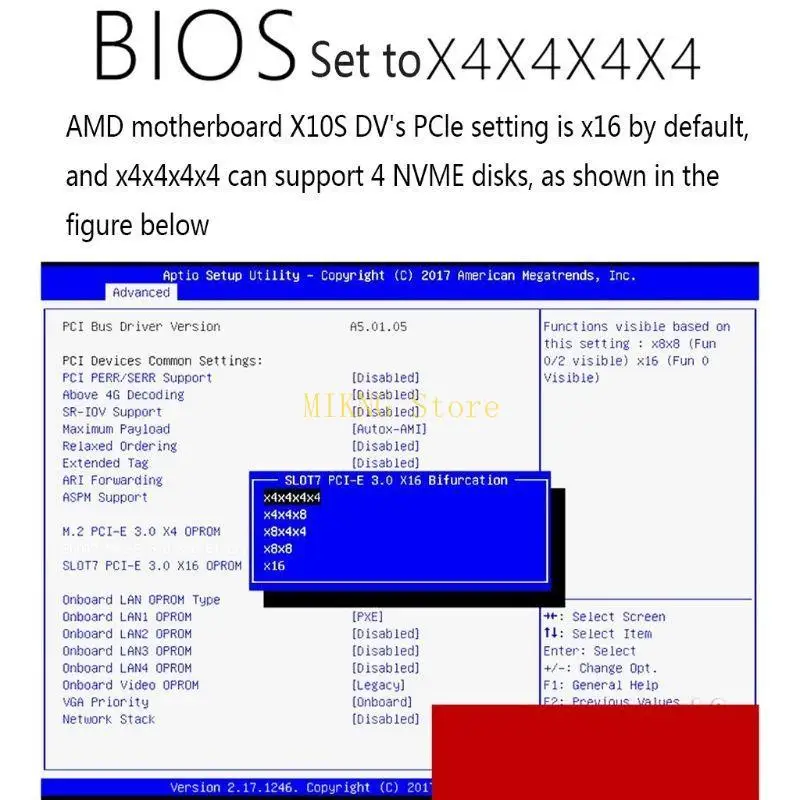 

Internal 4 Port Soft for Raid Pci-E X16 to for M.2 NVME Controller Card for Desktop PC Support SSD HDD for w/ Low best sale