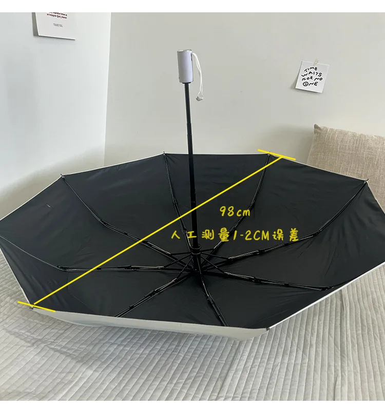 Cat Umbrella Cartoon Full Automatic New Sun Umbrella For Women Strong Guarda Sol