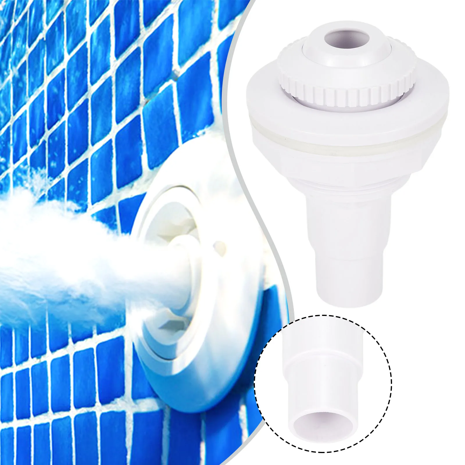 Adapter Outlet Jet Fitting 3/4\" Eyeball Outlet Accessories For Hayward SP1023 Pool Equipment Parts High-quality