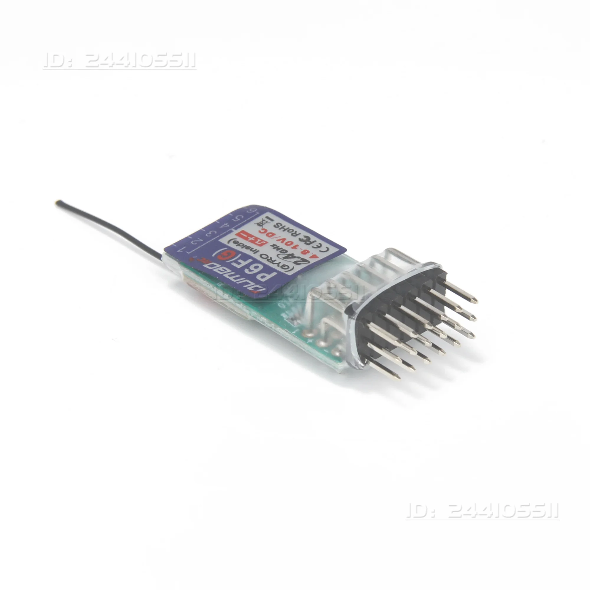 DUMBORC 4/6/10CH 2.4G Giroscopio Ricevitore X10FG X6DCG P6FG X6FG Mini P4FMG per X6 X4 Trasmettitore Telecomando RC Auto Barca HA CONDOTTO LA Luce