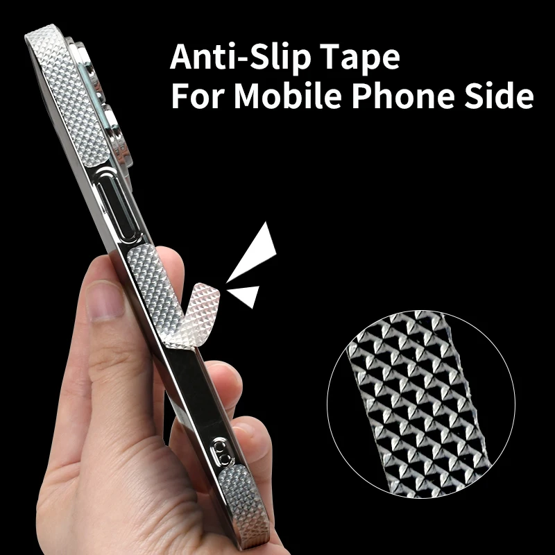 Transparent Tape 20pcs Mobile Phone Case Anti-Slip Stickers Side Protection Game Handle Mouse Wear-Resistant Protection