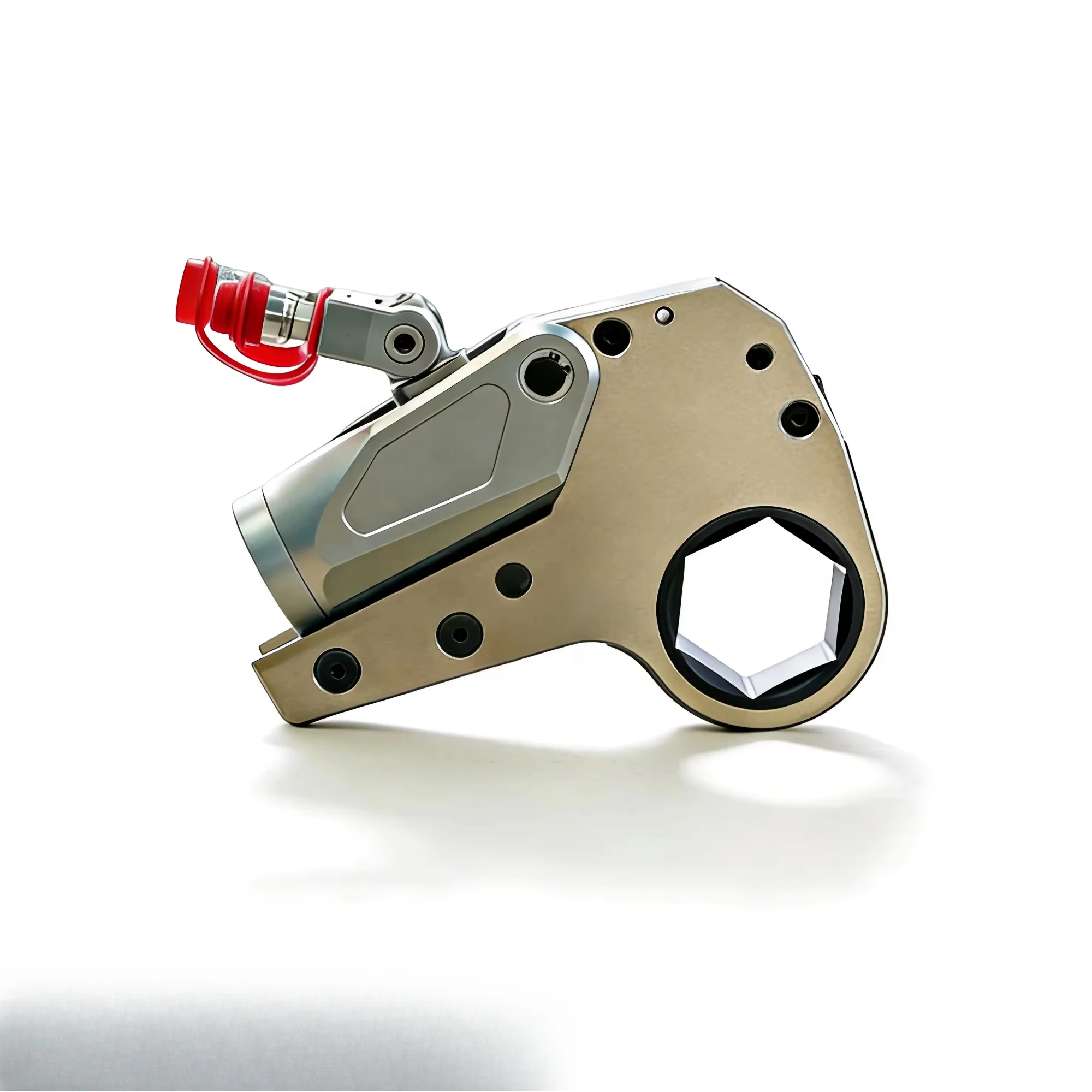 High Strength Max Torque 18521N.m Low Profile Hexagon Hydraulic Torque Wrench