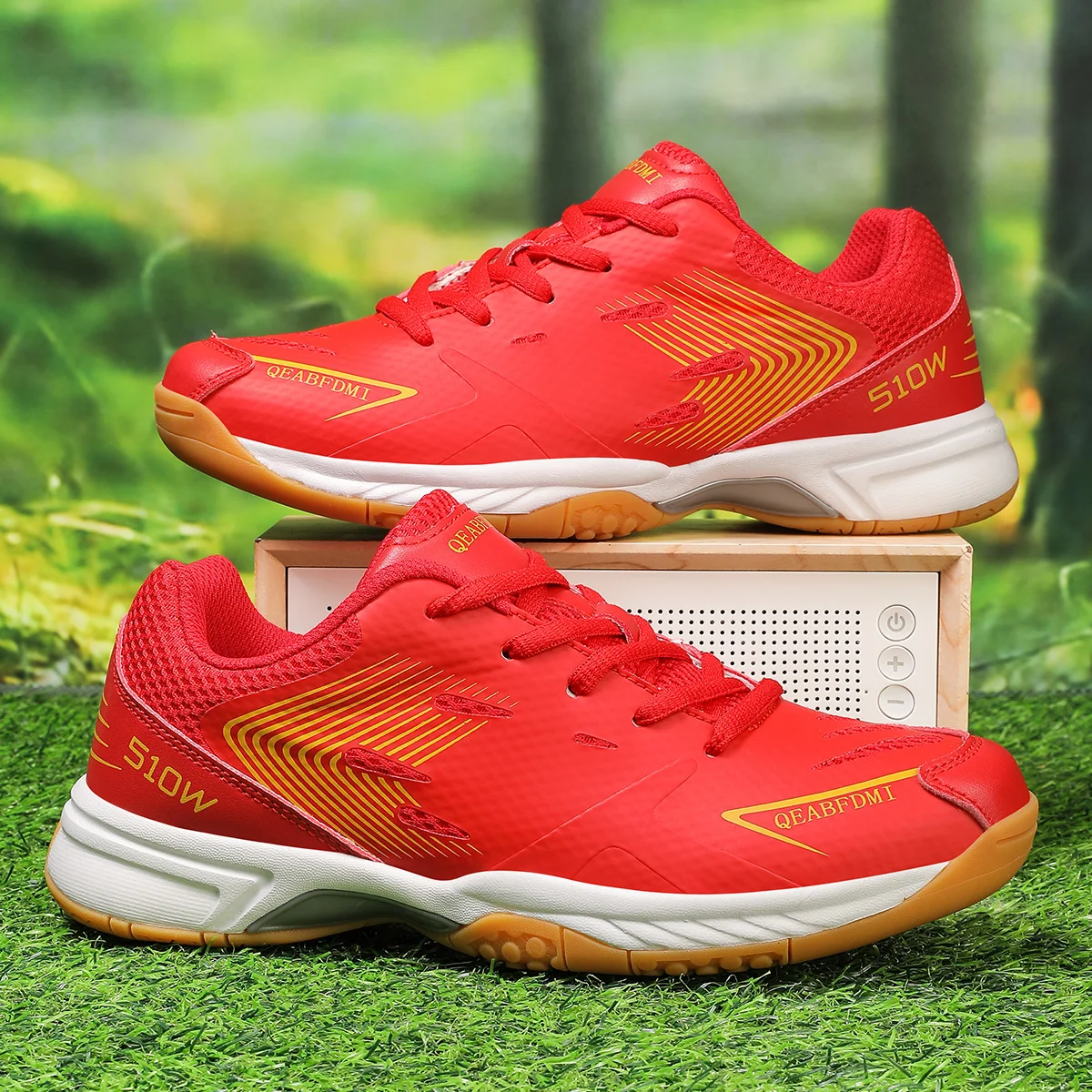 

Tennis Sneakers, Professional Comprehensive Training Shoes for Men and Women, Badminton Shoes, Tbottomon Soles, Non-Slip and Wear-Resistant Sneakers