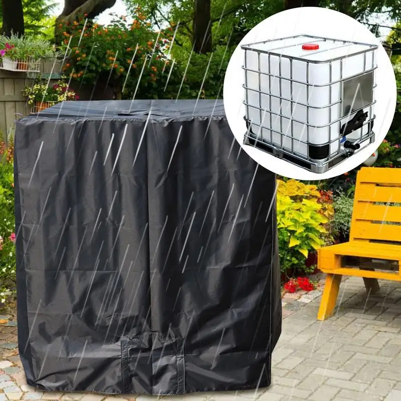 Крышка резервуара для воды 264 галлона, уличная сумка-тоут, сверхмощная защитная ткань Оксфорд 210D для сада, уличного полива