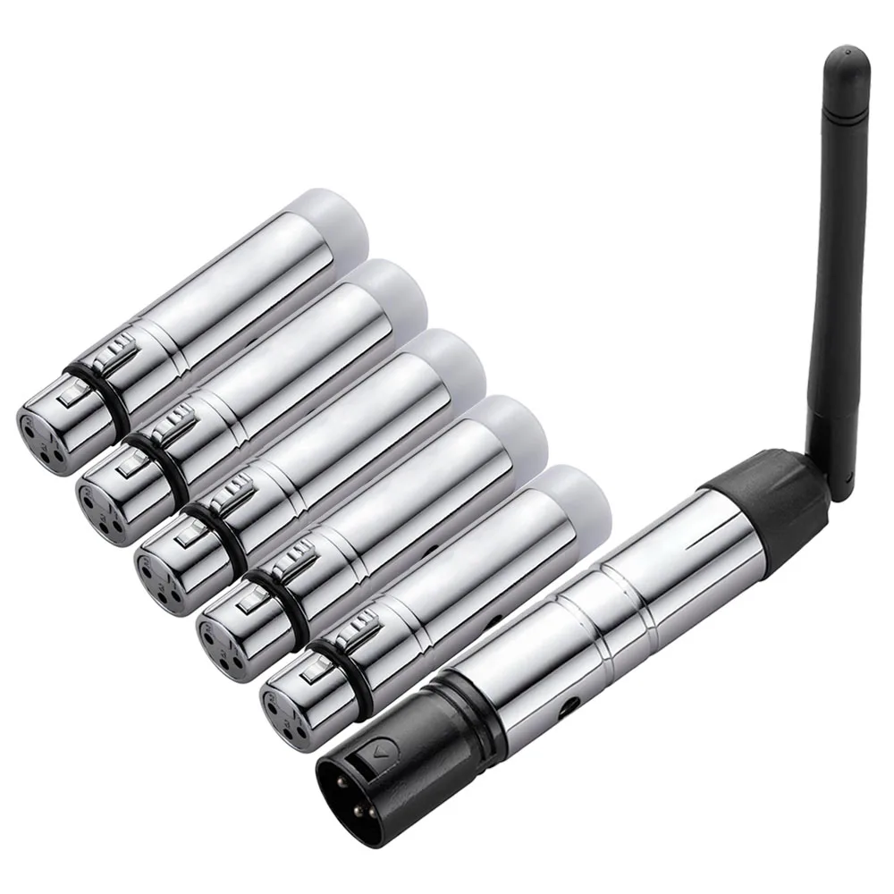 DMX512 Wireless Controller ISM XLR Receiver Transmitter For Disco DJ Party Bar Stage PAR Moving Head Laser Light