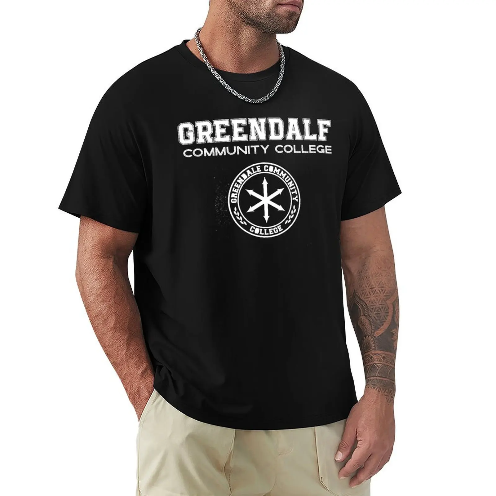 Greendale College Jersey,Jersey,,Community,Geek,Greendale,Nerd,Classic,Retro,Vi…