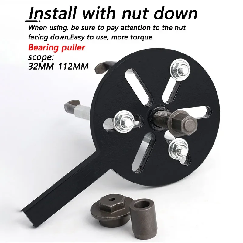 Small Three-jaw Rama Inner Hole Bearing Extractor Removal Tool Rama Multi-functional Universal Pull Code Puller Puller