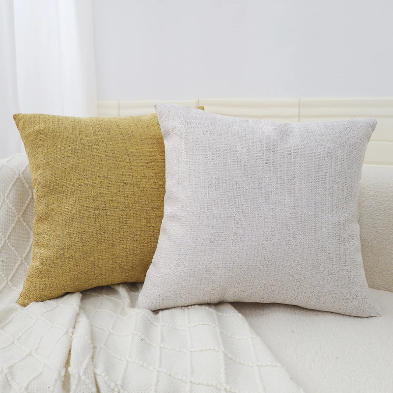 

Наволочки для диванной подушки 18x18 дюймов, однотонные декоративные подушки с кисточками для кушетки, спальни, автомобиля