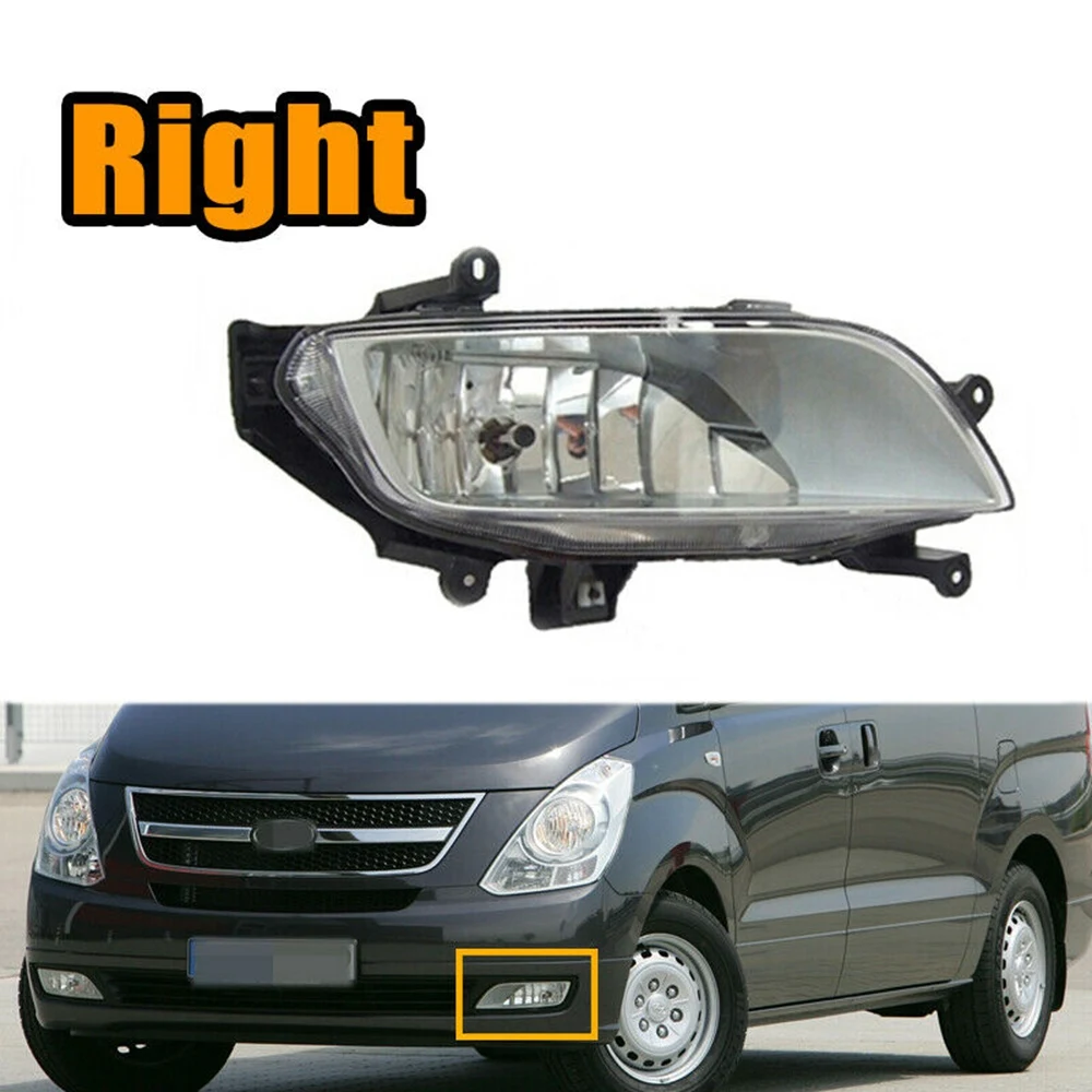 Car Front Bumper Fog Light Foglight Replacement Running Lamp for Hyundai MPV H-1 Wagon Starex H1 2011-2014