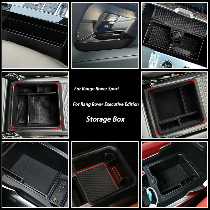 

Center Console Armrest Box Storage Box Organizer Modification For Land Rover Range Rover Sport Executive Edition 2013-2025