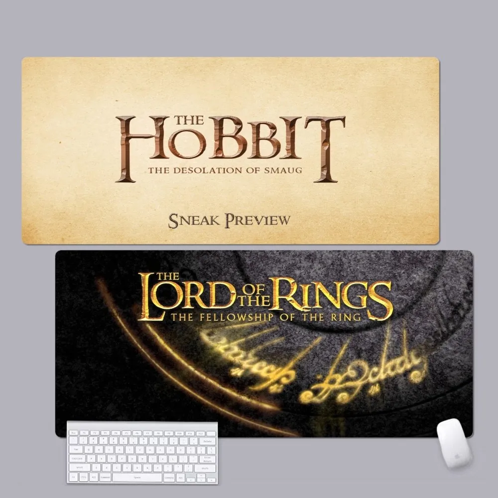 

L-Lord of the Rings H-Hobbit HD Mousepad New Arrivals Gamer Speed Mice Retail Small Rubber Mousepad Size for big Desktop PC Lap