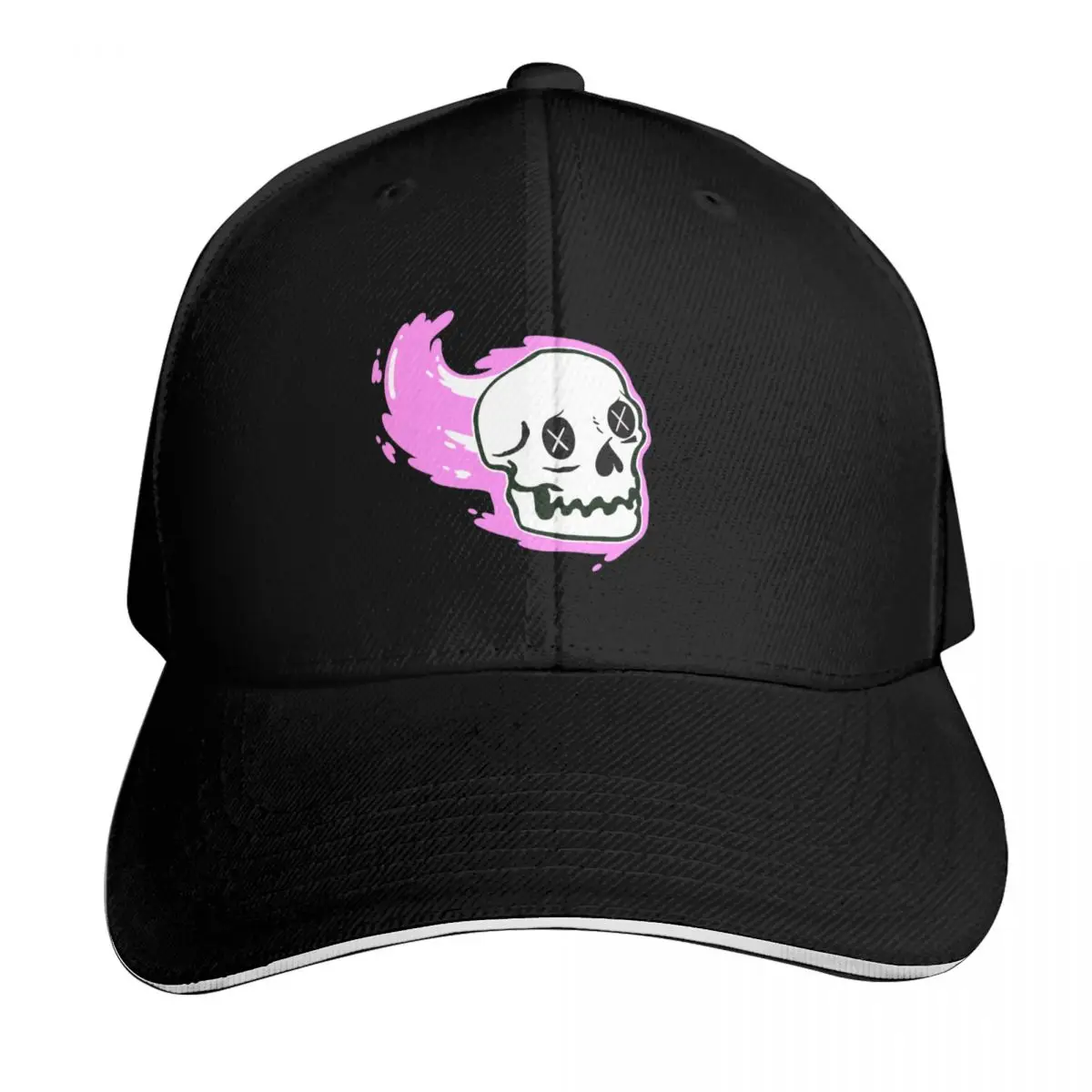 Pink Flow Skull Baseball Cap derby hat Luxury Cap Custom Cap party Hat Girl'S Hats Men's