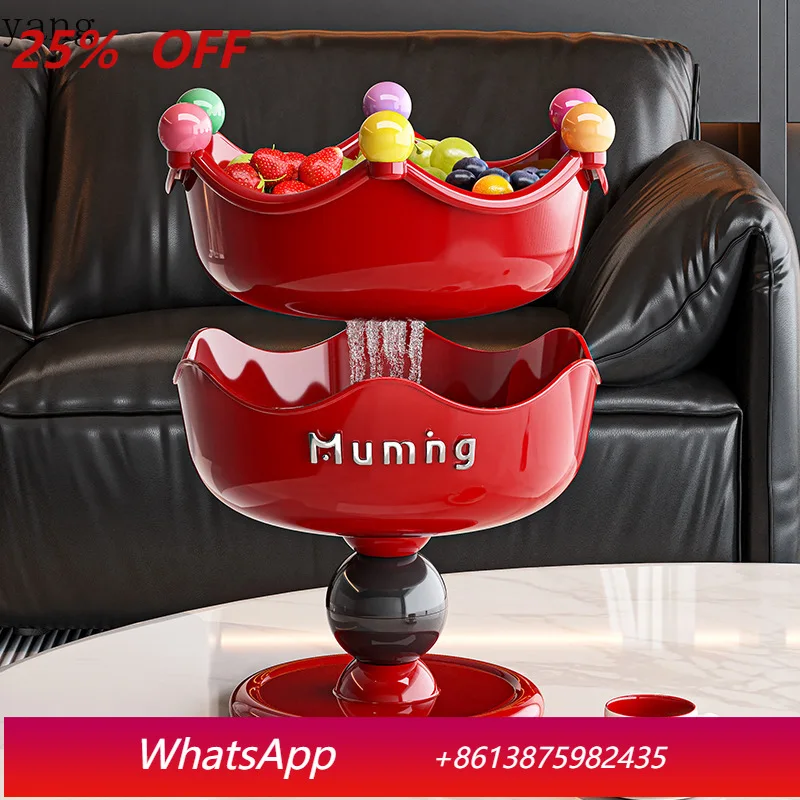 

CX High Drip Fruit Bowl Home Bedroom Entrance Cartoon Creative Ornament