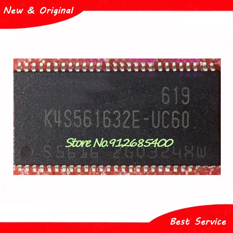 

5 Pcs/Lot K4S561632E-UC60 TSSOP54 New and Original In Stock