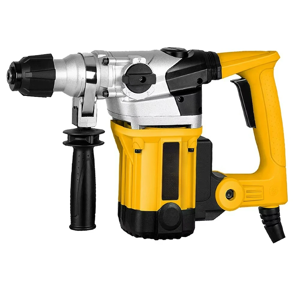 Professional 220v 50Hz Power Rotary Hammer 1050W Input Power Industrial Grade Electric Drilling Tool
