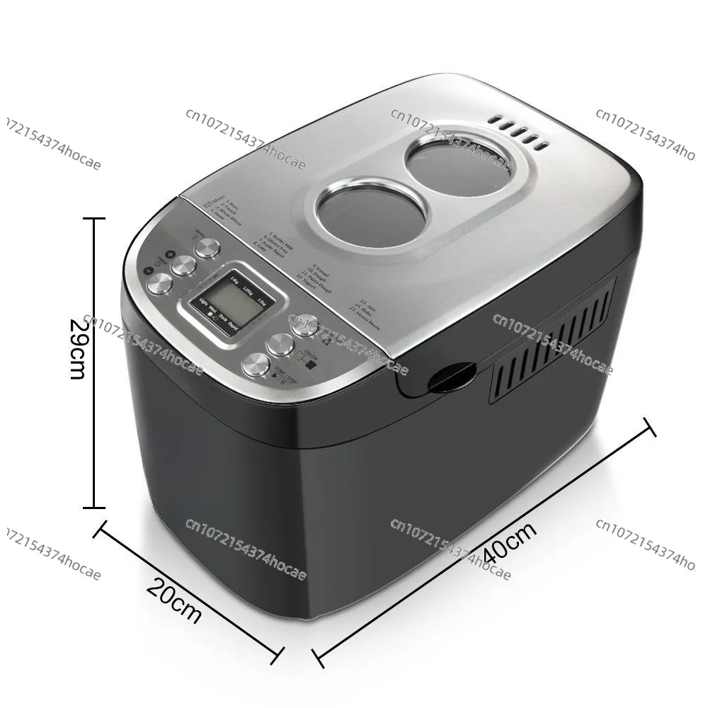 European smart bread machine, automatic noodle mixing fermentation, toast cake steamed bread home baking machine