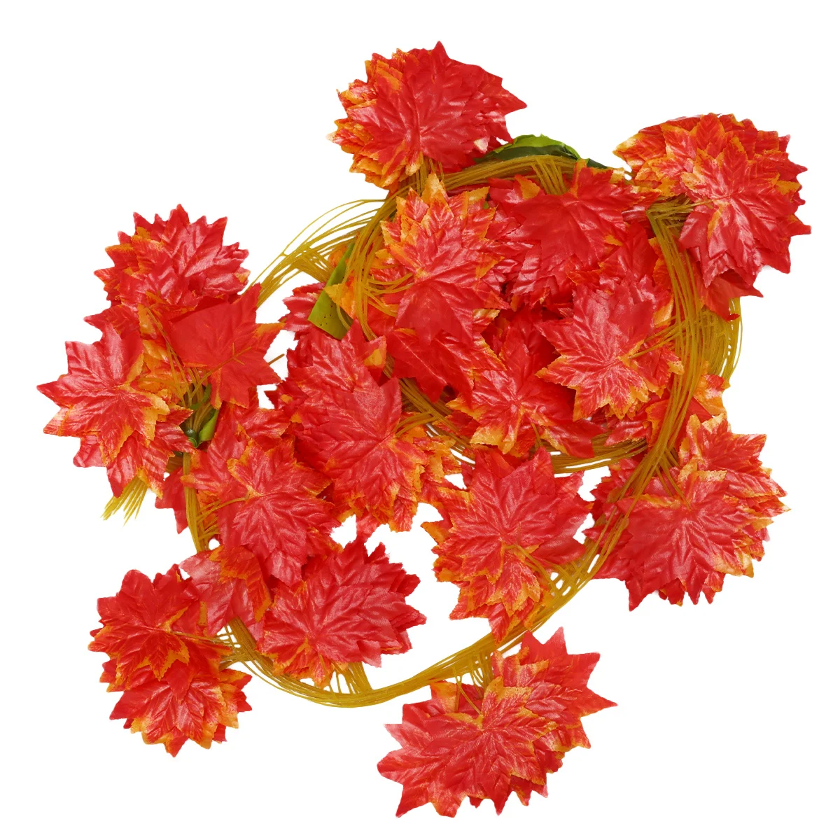 

30 pcs Large Leaf Vine Decor Green Leaf Vine For Pet Nest Crawling Reptile Tank Decoration Home Wedding Party Balcony Hanging