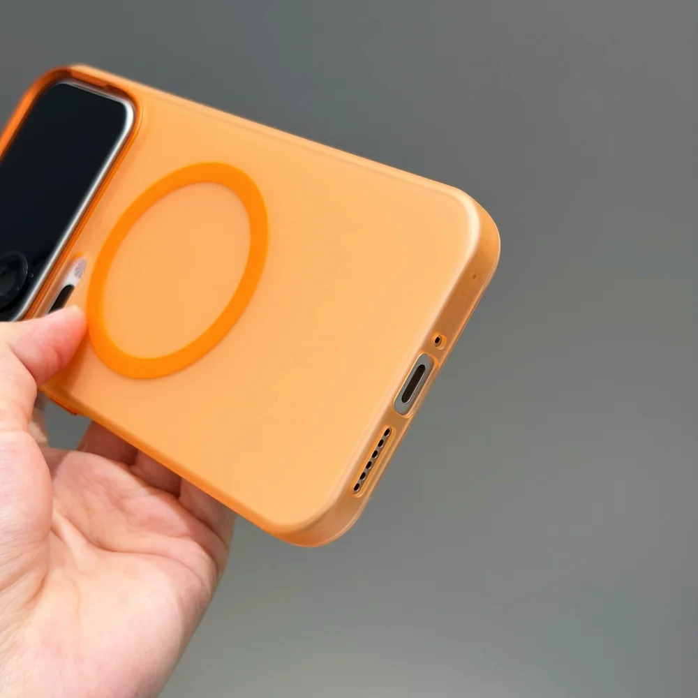 حافظة لهاتف Xiaomi 17 Pro Max / 17 Pro / Mi 17 مغناطيسية Magsafe شبه شفافة متجمدة مقاومة للصدمات رفيعة للغاية من البولي كربونات #5