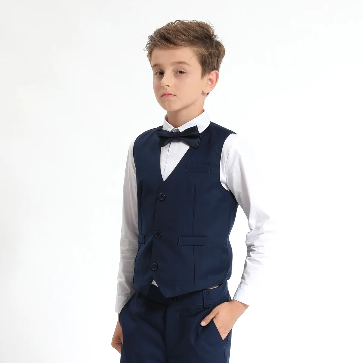 Boys Suits 4yrs to 12yrs kids Wedding Outfit Easter Church School Ceremony Flower Piano Performance Birthday Gift Clothes Set