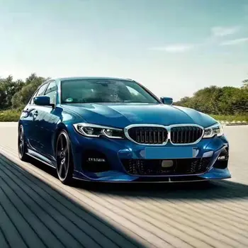 適用於BMW3系列G20 G28 M運動版2019 2020款的汽車側裙車身套件,包括車門側裙延伸唇,ABS碳纖維外觀,亮黑色 10 最佳銷售 BMWG20側裙 - №10