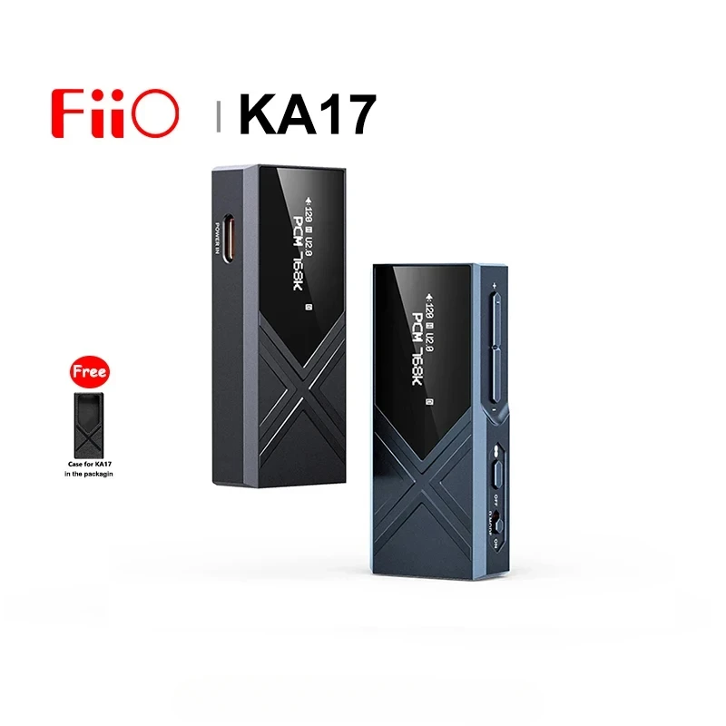 FiiO-D�codeur Hi-fi audio portable agre17, USB, M�dailles de radiateur, Sauna de bureau, Amplificateur de t�l�phone, Touristes, 3,5mm, 4.4mm, Hidizs, ES9069Q