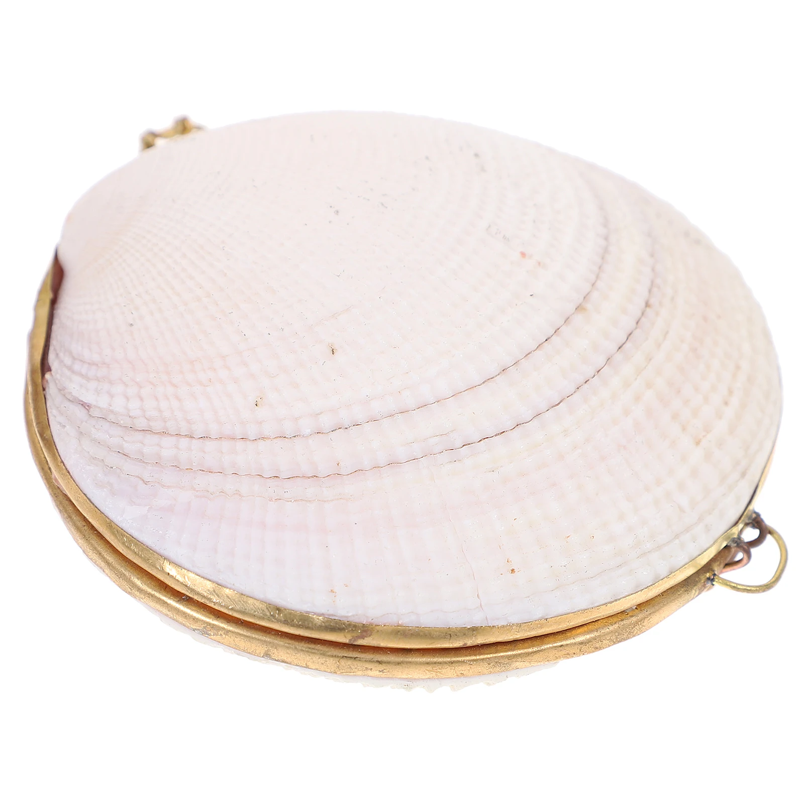 

7 -8cm Jewelry Trinket Case Container Glasses Seashell Containers Pink Holder Dish Clam Miss