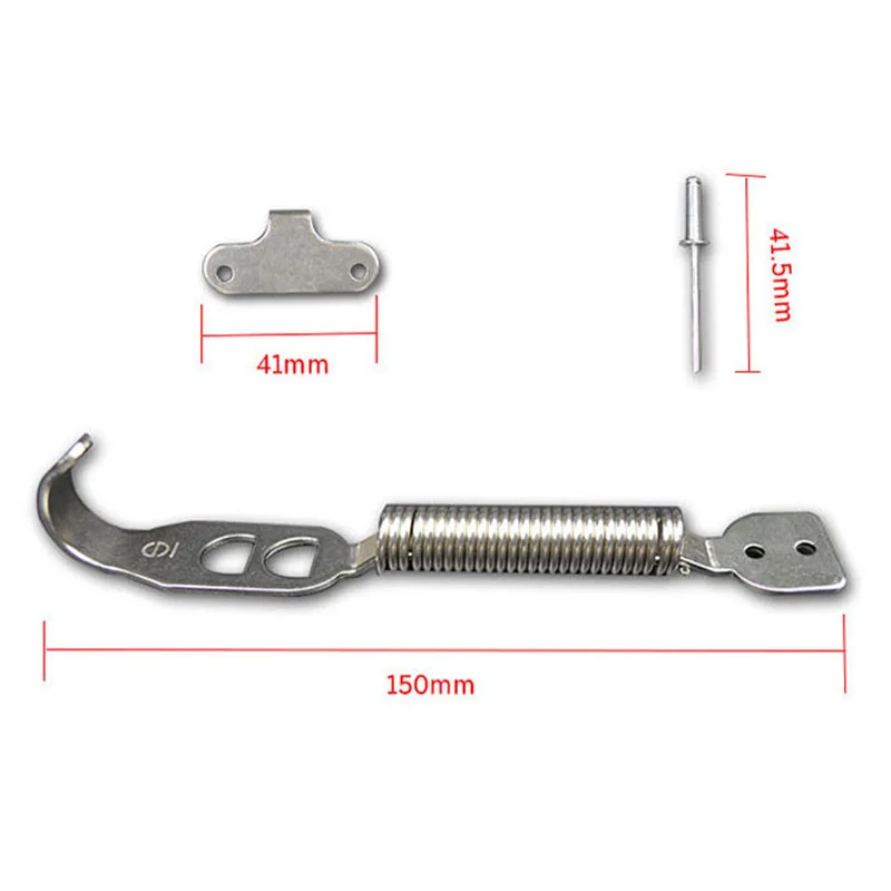 Automobile universal trunk spring pull hook trunk fixing hook modified surround hook multi-purpose hook