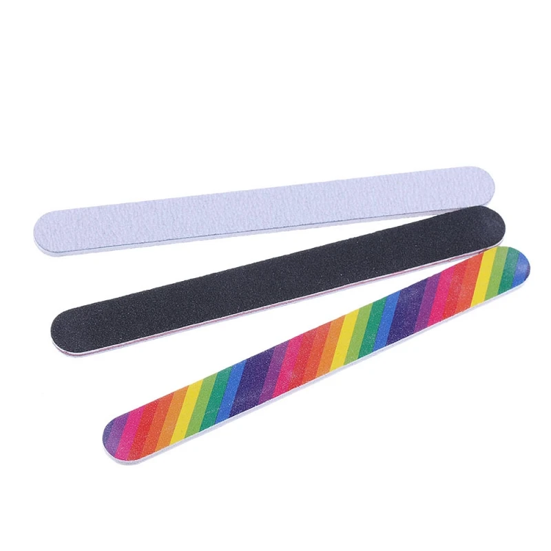 อุปกรณ์ทำเล็บอุปกรณ์ทำเล็บชุด6ชิ้นแปรงขัดทรายทรงกลมยาวเล็บเล็บ