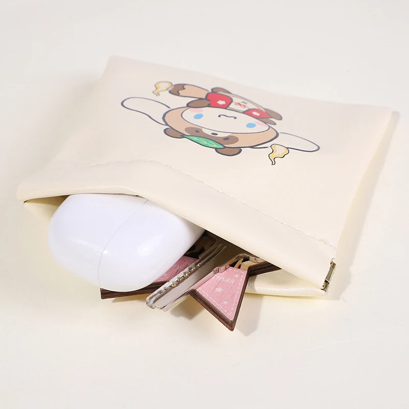 Sanrio Cartoon Women's Shopping Bag Small Polyester Eco-friendly Cute Foldable Storage Bag