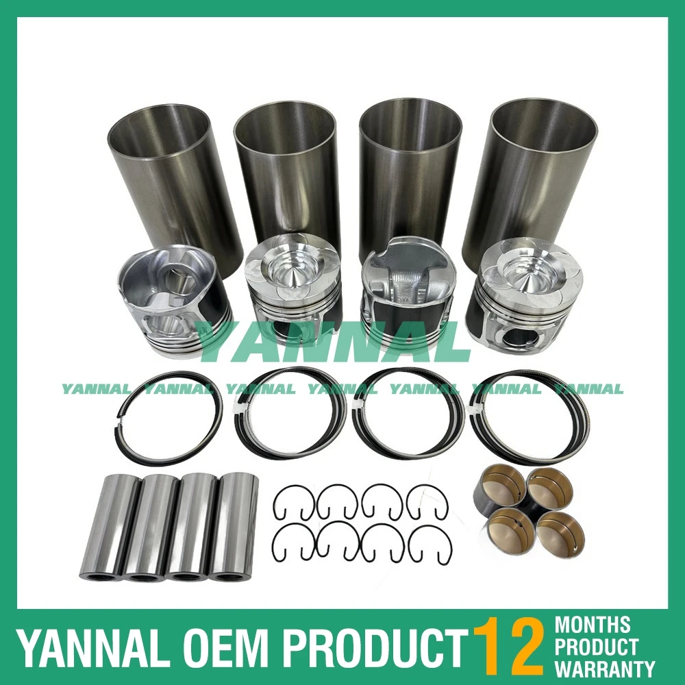 D24 Overhaul Rebuild Kit For Doosan Daewoo Engine D24 D24NAP Bobcat Loader S450 S510 S530 S550 S570 S590 S595 S630 S650