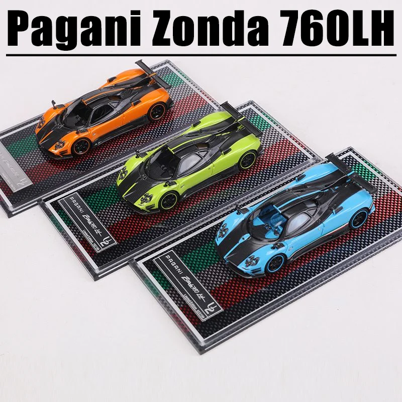 U2 1/64 Pagani Zonda 760LH Alloy Toy Diecast Metal Model Gift