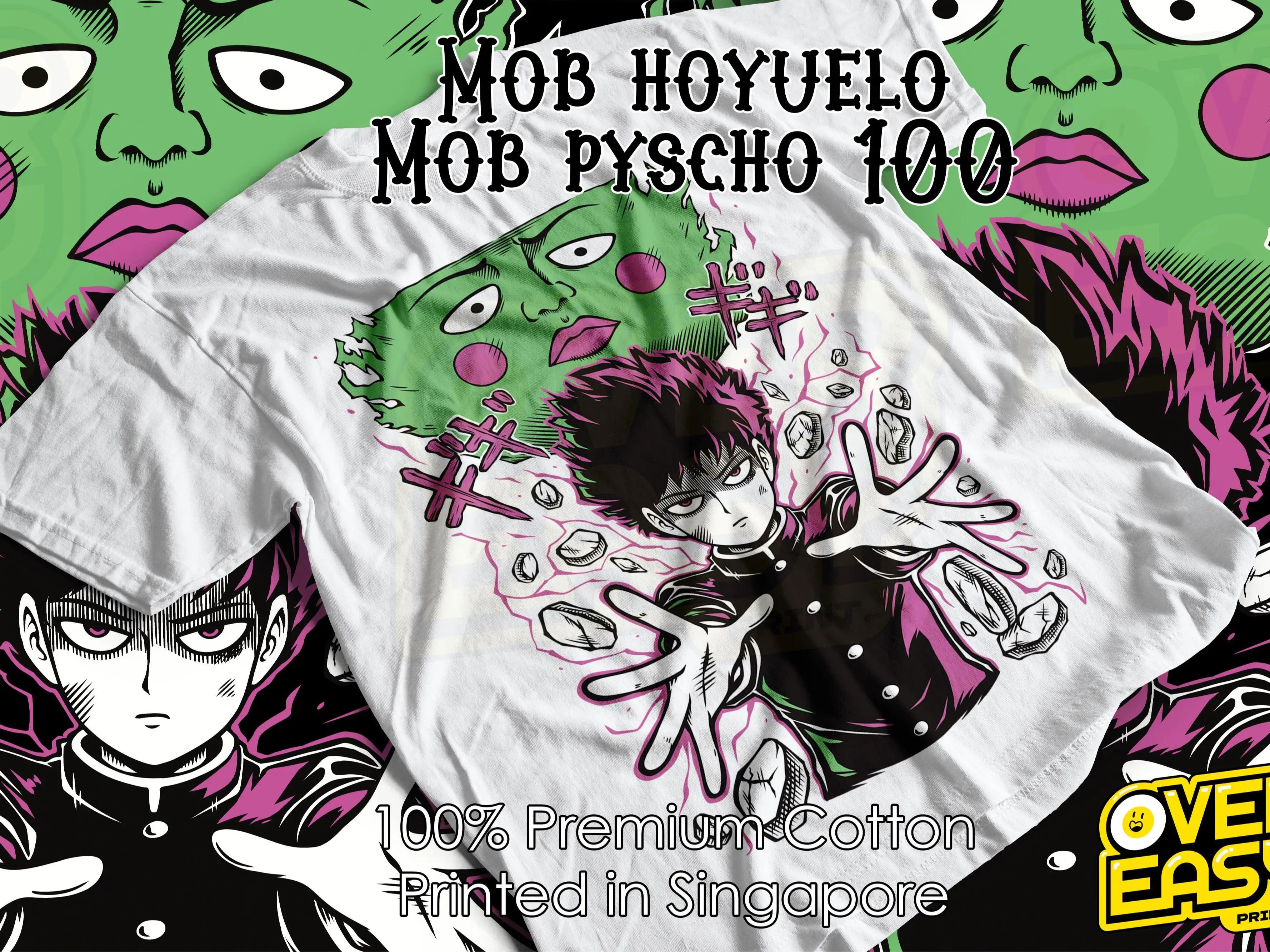 Mob Pyscho 100 Hoyuelo Fanart T-Shirt