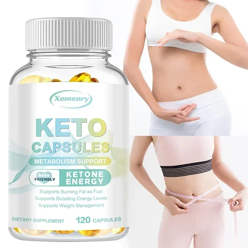Keto Capsules - Nutrient Absorption, Provide Energy, Flat Belly Diet, Promote Metabolism