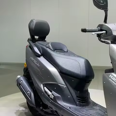 Motorcycle Seat Cushions Waterproof Elastic PU Leather Motorcycle Seat Cover Heat Insulation Protector Cushion for Haojue AFR125