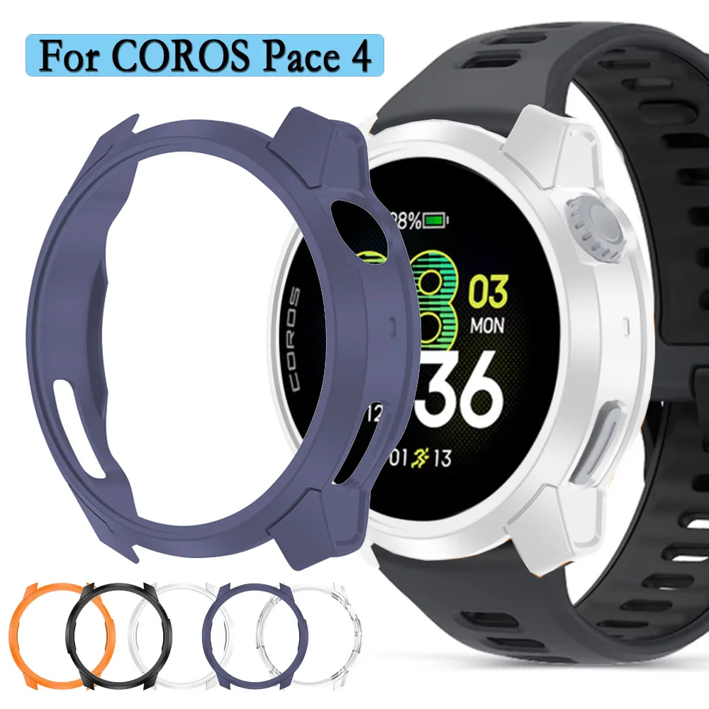 For COROS Pace 4 Watch Frame Cover Hollow PC Protective Case Watch Protection Supports Charging With Shell Accessories