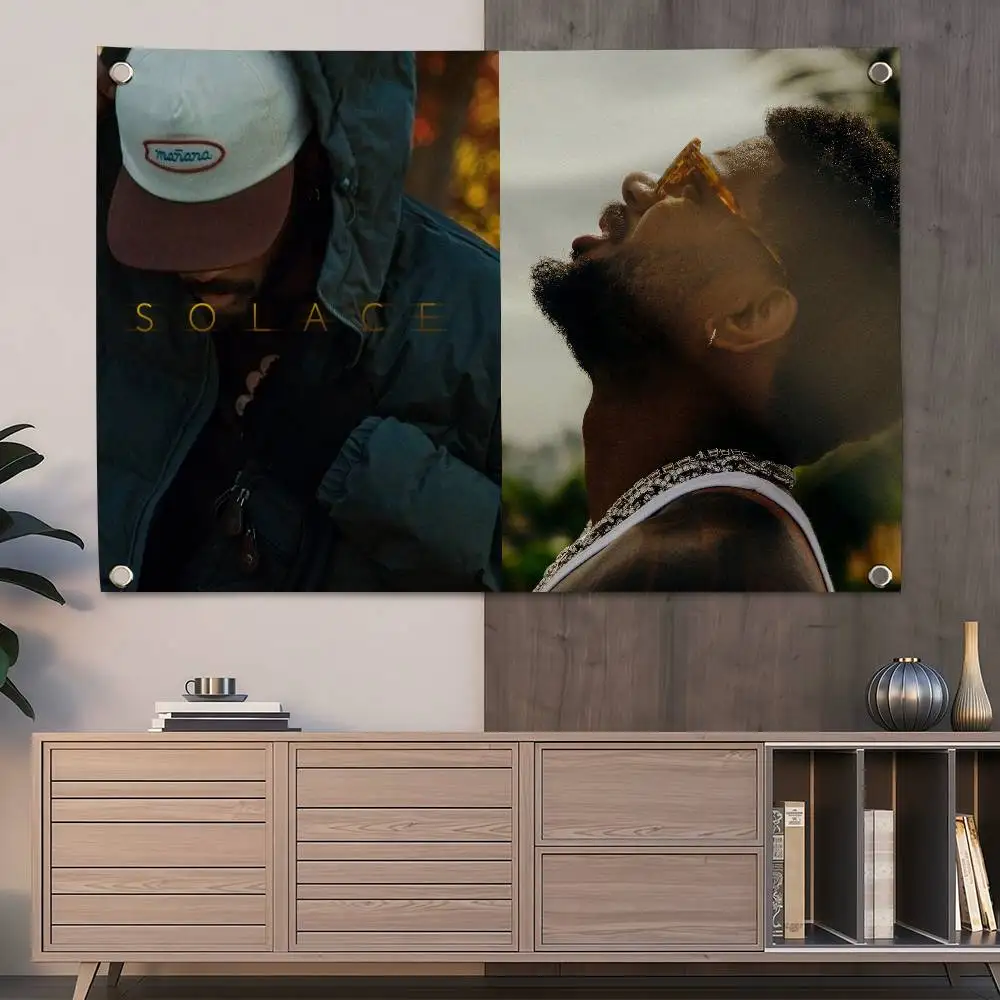 B-Bryson Tiller Solace The Vices 150x200cm 60x90cm Flag Decoration Outdoor Picnic Party Home Camping Party Art Hanging Banner