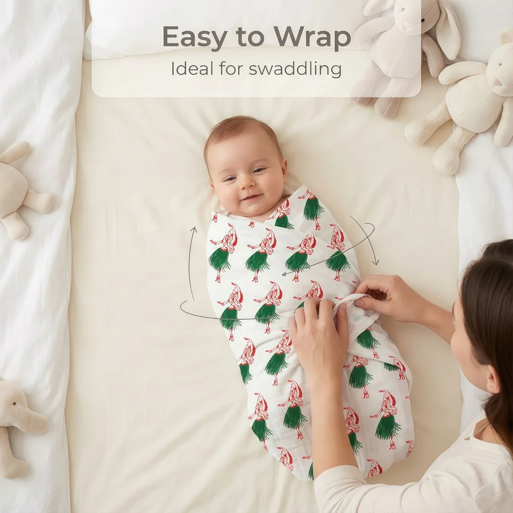 Мягкое детское муслиновое одеяло из